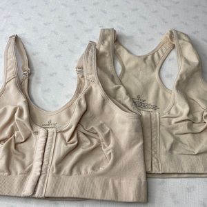 2 each Annette surgical bras size L/XL adjustable straps gently used condition